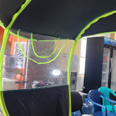 TOLDO IMPERMEABLE PARA SCOOTER ELÉCTRICO Y MOTO - 4/7