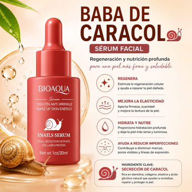 Sérum Faciales Serum Serun Niacinamida Baba de Caracol Cúrcuma Vitamina C Retinol Ácido Hialurónico Cuidado facial Piel - 3/8