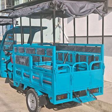 TRICICLO ELÉCTRICO YAMAKI (CON CABINA, TECHO Y PANEL SOLAR) - 2/3