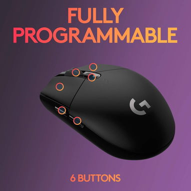 ✔️Mouse Logitech G305 LIGHTSPEED inalámbrico - Img 123398941