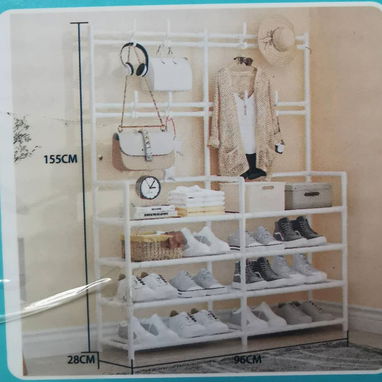 💜Organizador de zapatos y carteras doble de 4 pisos(TDH) - 3/3