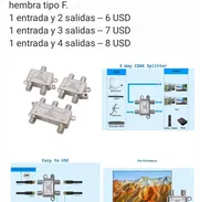 Splitter de antena 1x2, 1x3 y 1x4 - Img 49305481