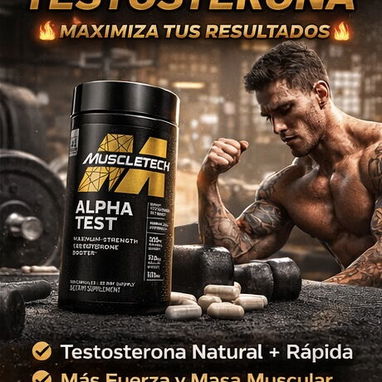 ALPHA TEST (MUSCLETECH) 120CAP-60SERV 58234161 FITNESSARMY - Img 117391067