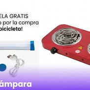 Cocina Eléctricas de 2 Hornillas más una lámpara recargable de regalo - Img 52103031