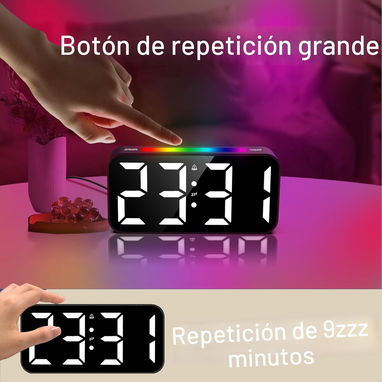 * Reloj Despertador RGB - Img 123242487