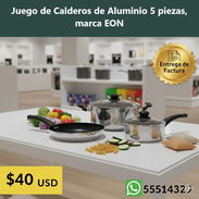 Juego de Calderos de Aluminio para todo tipo de cocina, entrega de Factura. Aceptamos CUP en efectivo y transferencia - Img 52138827