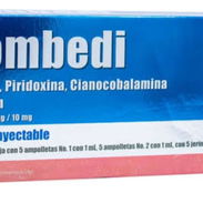 COMBEDI 5 DOSIS, VITAMINAS INYECTABLES, B1,B6,B12 - Img 50170385