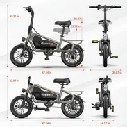 🚲⚡ EBIKE 5TH WHEEL – Bicicleta Eléctrica Plegable 14" - Img 55832974