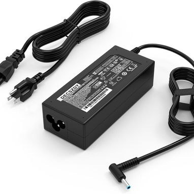 Cargador para portátil de reemplazo para computadora portátil HP 45W Adaptador de alimentación de punta azul inteligente - Img 118435272