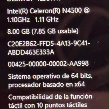 Mini Laptop Acer nueva 2025 Equipo confiable con rendimiento ideal para algunos juegos y trabajos de programación inform - Img 124946743