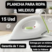 PLANCHA PARA ROPA MILEXUS, Garantía de 1 mes, Entrega por un mínimo costo adicional para toda La Habana - Img 55537266