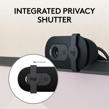🎥💻 WEBCAM LOGITECH BRIO 101 FULL HD 1080P MICRÓFONO PRIVACIDAD ENVÍO DISPONIBLE + GARANTÍA - Img 118793078