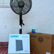 🌟 VENTILADOR RECARGABLE SANUMO con Panel Solar 🌟 - Img 56330368
