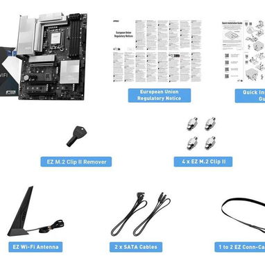 🎮 Intel 🎮 Board MSI Pro Z890-P Wifi 🎮 14+1+1+1VRM🔹55A🔹9200mt🔹PCIe5 x16🔹M.2 Gen5🔹4xM.2🔹4xSATA🔹7xUSB 📦0km - Img 99334130