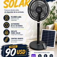 Ventilador solar Dawang 30h - Img 56403831