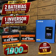KIT SOLAR CON DOBLE BATERÍA. - Img 56001498