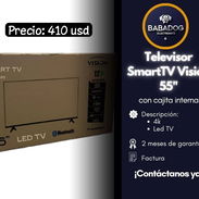Tv Smart visión 55 " con cajita interna  *No viene con soporte*  Precio:410 usd Con mensajería - Img 54973364