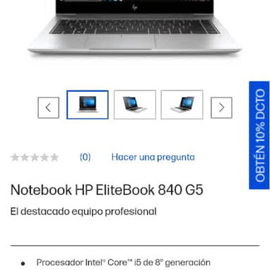 💻 HP EliteBook 840 G5 – Notebook profesional - 2/2