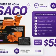 BOMBA DE AGUA SACO 1/2 HP Turbina de agua ladrón de agua Motor de Agua - Img 56040742