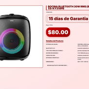 BOCINA BLUETOOTH 30W RMS (80W pico) JVC - XS-KY314PB . - Img 57101401