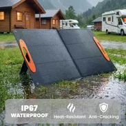 PANEL SOLAR PORTABLE 100 WATT REAL PROFESIONAL NUEVO EN SU CAJA - Img 57013423