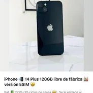 iPhone 14 Plus esim con 100 de batería - Img 55157868
