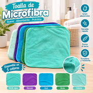 Toalla de microfibra 13.5 x 13.5 pulgadas - Img 57417421