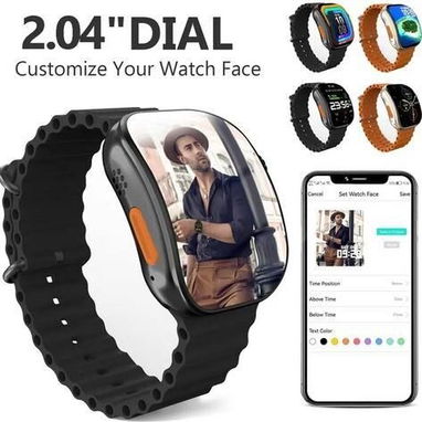 ☎️53544655 🛵 Entrega Disponible ⭐ Smart Watch 2.02” HD – Llamadas Bluetooth + 100 Modos Sport⭐ - Img 119106649