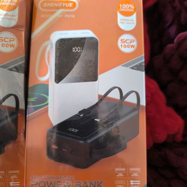 Cargadores portátil de 30 000 mha lmás nuevo y duro del mercado no se kede sin carga en el teléfono o ventilador portá - 3/6