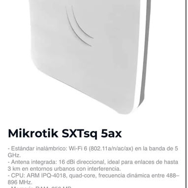 Antenas Mikrotik - 3/4