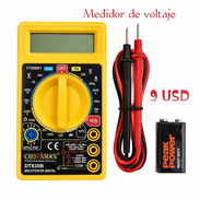 Medidor de voltaje, maleta de herramientas, taladros con kit de herramientas - Img 55582789