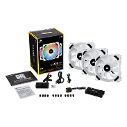 ❗️GGWP Store. Corsair LL120 RGB. Kit de 3 fanes + control Lighting Node Core - Img 45017140