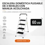 4 NIVELES ESCALERA DOMESTICA - Img 55666895