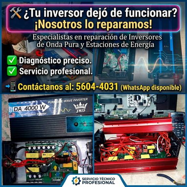TallerEliotronics 40 años de Experiencia en Electrónica, Reparación de inversores,MPPT,Inversores de baja   watsapp 5 6 - Img 120944043
