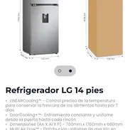 Refrigerador LG 14 p³ con dispensador 📦🏪 - Img 58085088