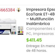 Impresora Epson EcoTank ET-4800 - Img 57167526