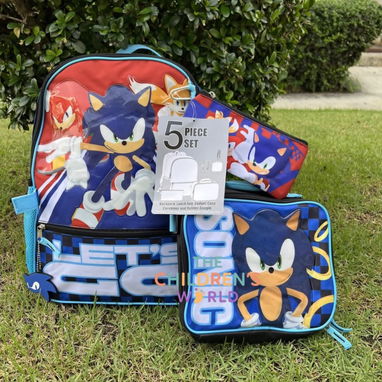 💙Todo de Sonic💙 Mochilas, loncheras y cartucheras, Sets completos🔥 - 3/4