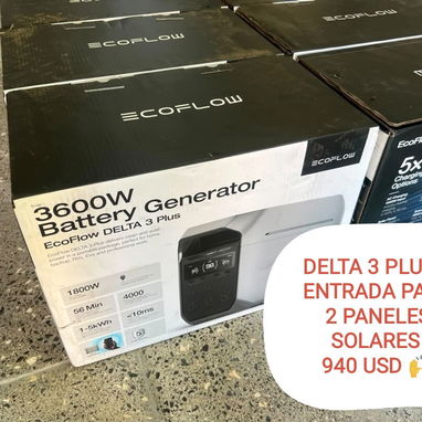 Se venden Ecoflow, panel solar y otros, somos de la Habana. Contactar al WhatsApp 51170866. - Img 128159103