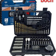 Juego de 103 piezas marca Bosch,barrenas, puntas,cubos - Img 58088630