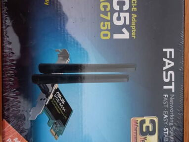 Adaptador Wifi PCI dual band Nuevo marca Asus - Img main-image-45359268