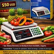 Balanza Digital Acero Inoxidable de 40 kg - Img 52839531