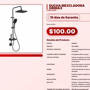 DUCHA MEZCLADORA GRIMAX . - Img 57556857