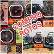 ⚠️Compro ventiladores recargables ROTOS⚠️ - Img 55800891