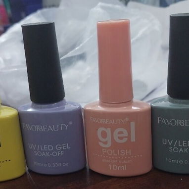 Base coat,pinturas de gel(mismo color que la foto) - Img 119398733