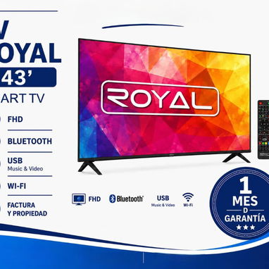 📺 SMART TV SAMSUNG Y ROYAL NUEVOS EN CAJA | 32" A 65" 4K | FACTURA Y GARANTÍA 🚚 - Img 126849114
