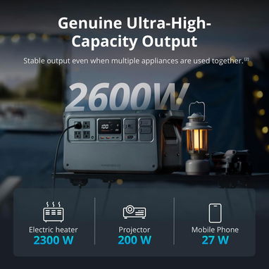 DJI Power 1000 V2 Estación de Energía Portátil 1024Wh LFP, 2600W, Carga Rápida, UPS y USB-C 140W, Factura y Garantía - 5/5
