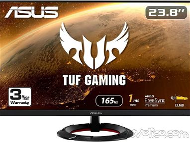 🔥⚡ .Asus Tuf Gaming 24 Inch/Full HD 1080p/ips/165Hz/1Ms/Shadow Boost/AMD Freesync Premium/Vesa.OKM - Img main-image-45797612