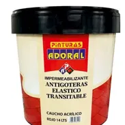 IMPERMEABLE 14L ADORAL IMPORTADO ROJO Y BLANCO - Img 56845473
