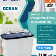 Lavadora Semiautomática OCEAN 6kg - Img 53675326