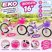 Bicicleta EKO 16 pulgadas - Img 57629432